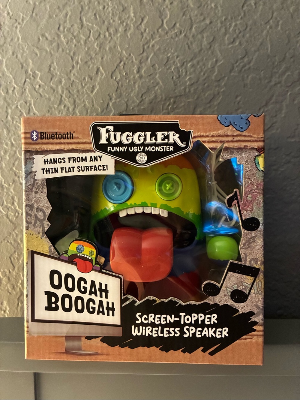 NWT Fuggler “Oogah Boogah” Bluetooth Screen-Topper Wireless Speaker. Brand new!